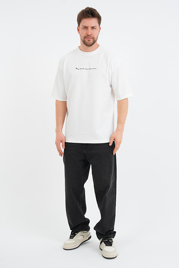 Valor Erkek Oversize Tişört - 4