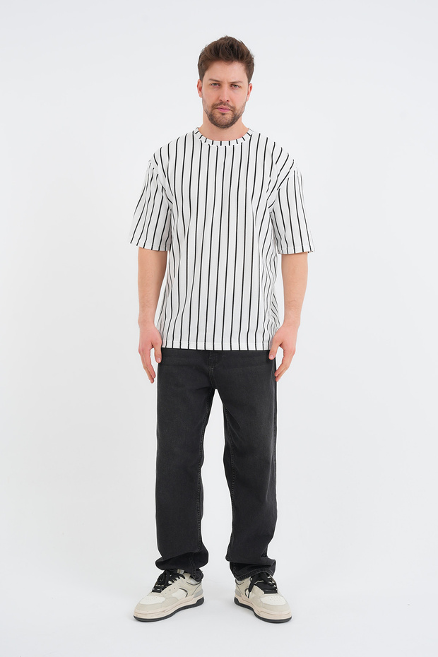 Ανδρικό μπλουζάκι Shift Oversize - 2