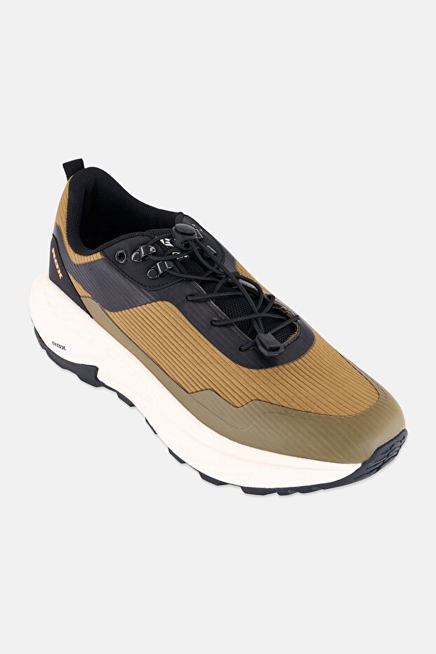 Men Lace Up Outdoor Shoes, Multicolor
