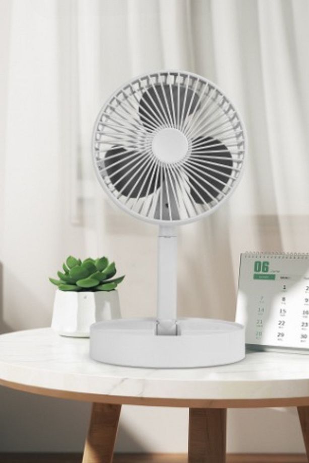 Katlanabilir Ayaklı Vantilatör 4 Kademeli – Usb-c Şarjlı Telefon Şarjlı 102cm Taşınabilir Fan - 3