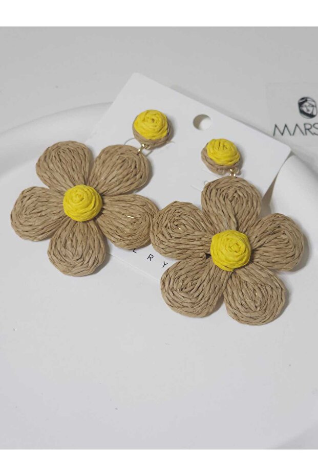 Straw Earrings - 3