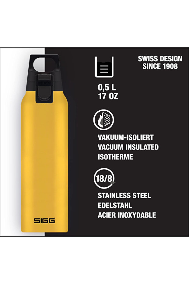 Thermo Flask Hot & Cold ONE Mustard 0.5 L
