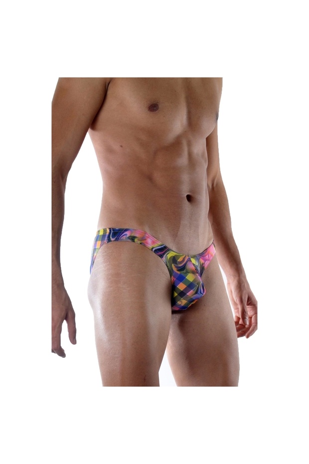 Patterned Men's Slip - 4