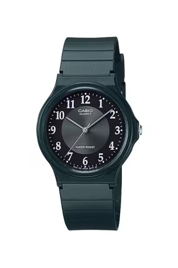 CASIO Unisex Analog Black Dial Watch - MQ-24-1B3