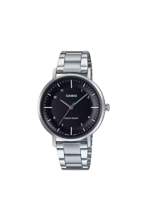 CASIO Women's Analog Black Dial Watch - LTP-VT03D-1BDF