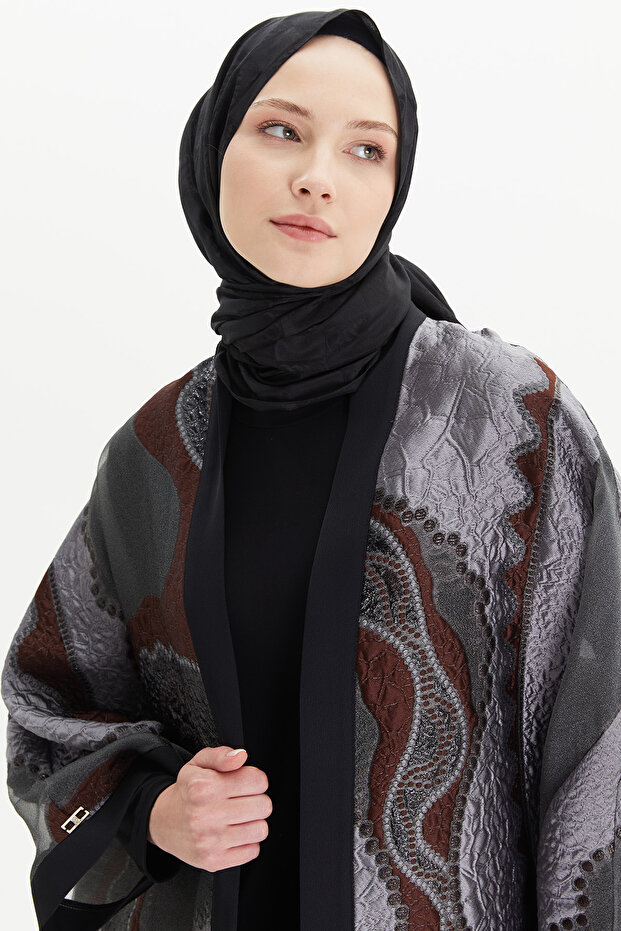 Elbiseli Abaya - 5
