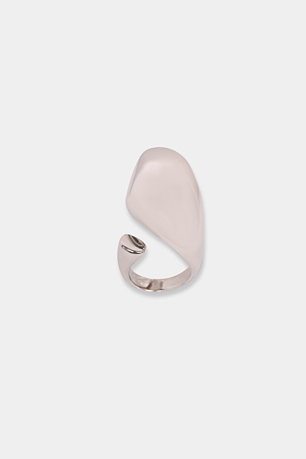 خاتم فضي اللون - 2