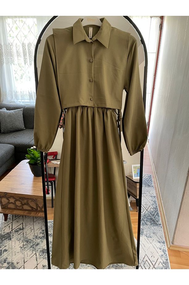 Yelekli elbise - 4