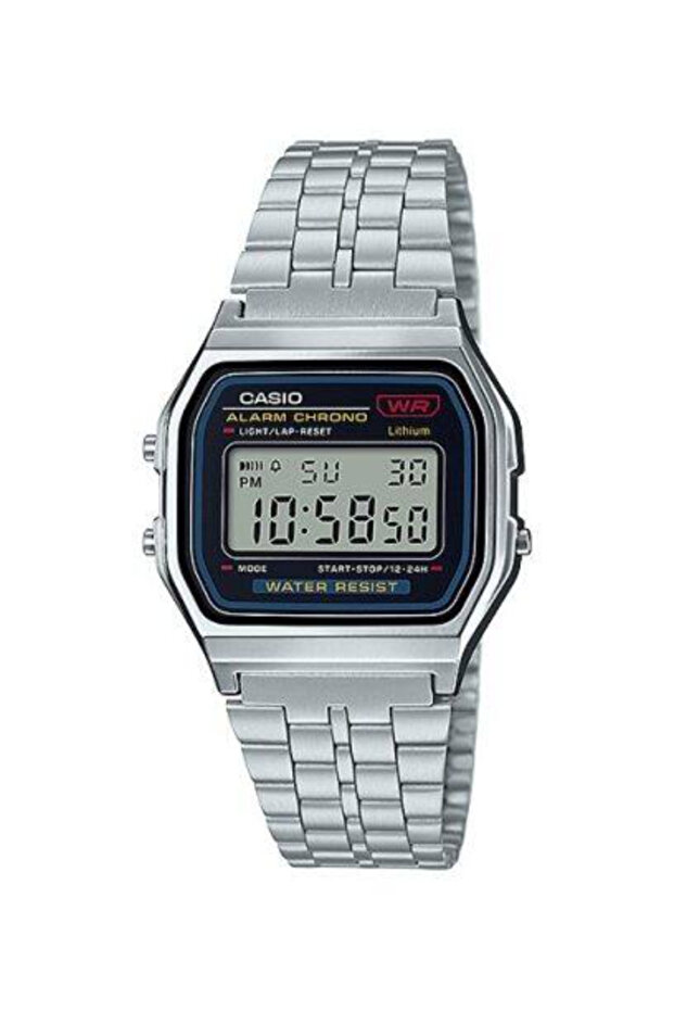 CASIO Unisex Digital Grey Dial Watch - A159WA-N1DF - 1