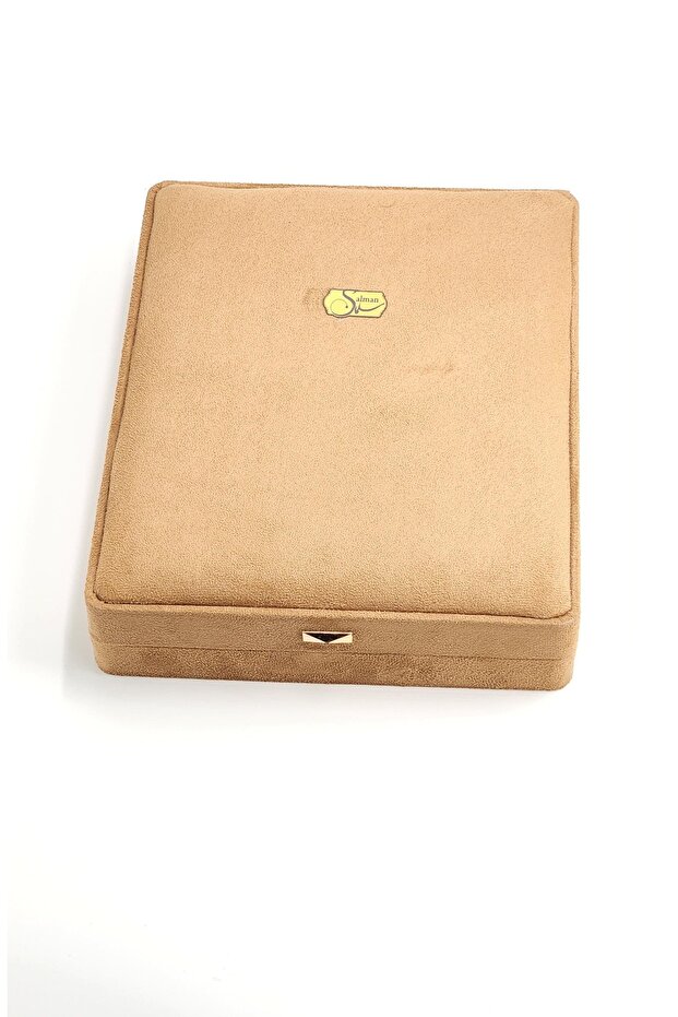 Super Negin Safron 20 gm in Velvet Gift Box with prop - Box Size 270x220x52 mm