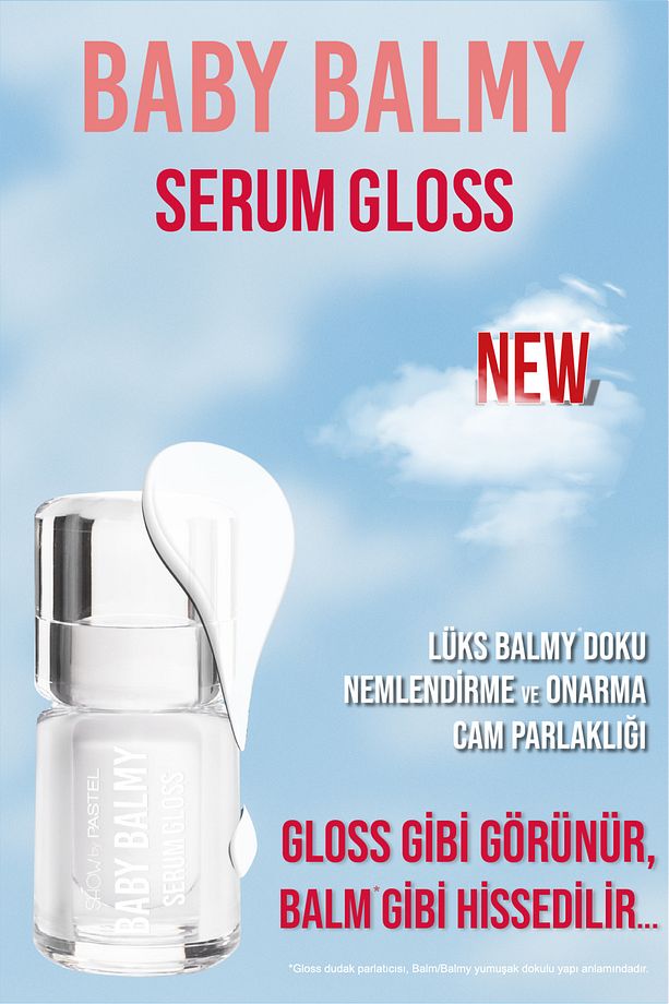 Baby Balmy Serum Gloss - Dudak Parlatıcısı Ve Dudak Bakımı 30 Ghosting - 3.2 ml - 4