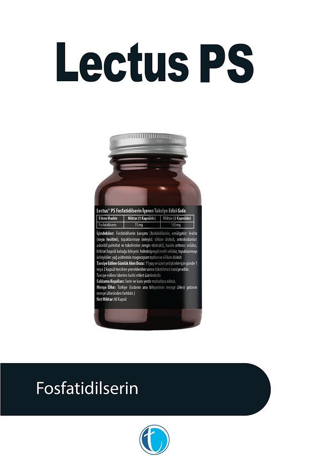 PS Fosfatidilserin 60 Bitkisel Kapsül - 2