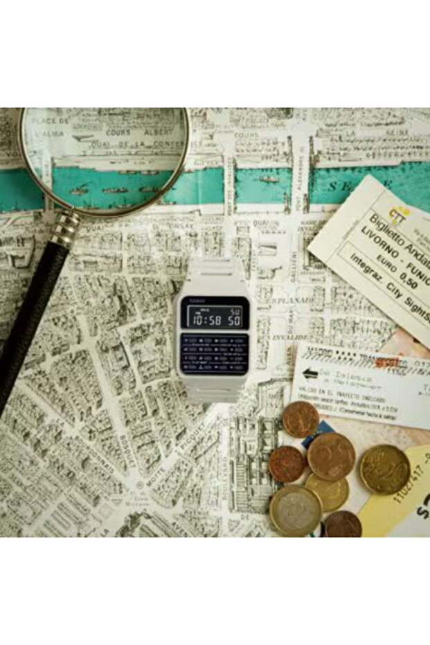 ساعة كاسيو الرقمية للجنسين بمينا أسود - CA-53WF-8BDF - 3