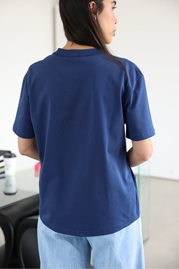 Bisiklet Yaka Tok Doku Basic - 3