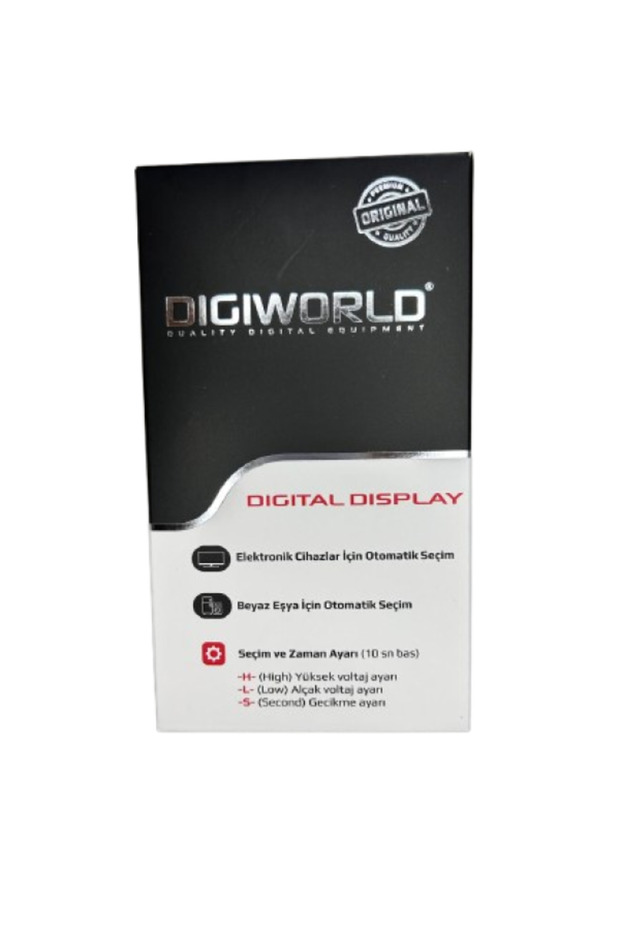 Digital Voltaj Ayarlı Priz Tekli - 4