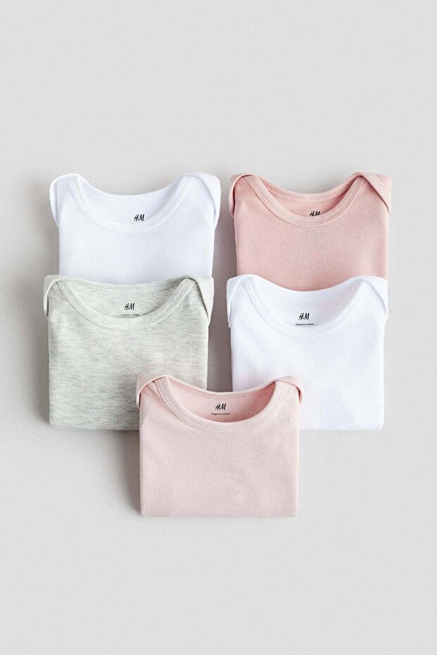 مجموعة من 5 بدلات الجسم - 4