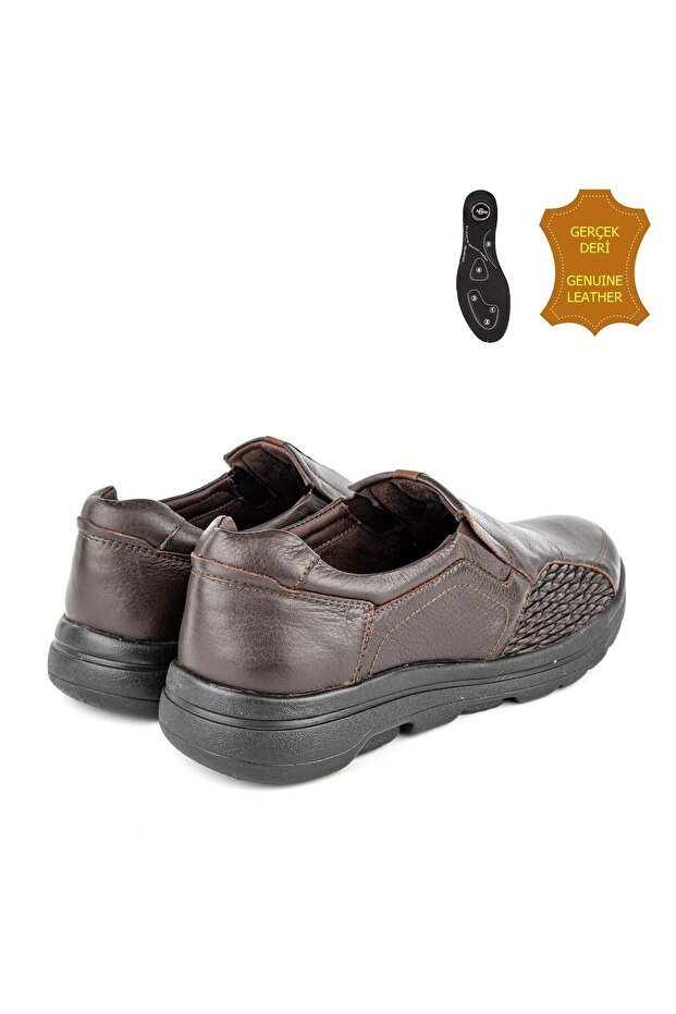 Denver 6 Nokta Anatomik-kemik Çık. Erkek Ayakkabı Koyu Kahve - 4