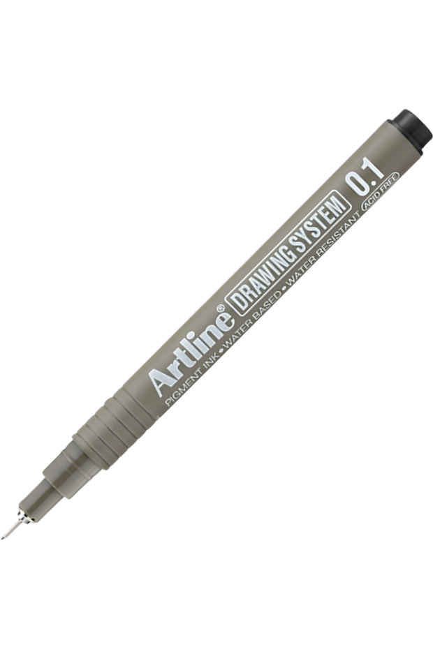 Drawing Pen Drawing System 231, 0.1 Black, Acid Free, Durable