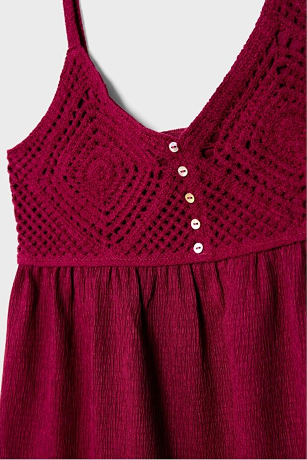 Volanlı Tığ İşi Üst - 7