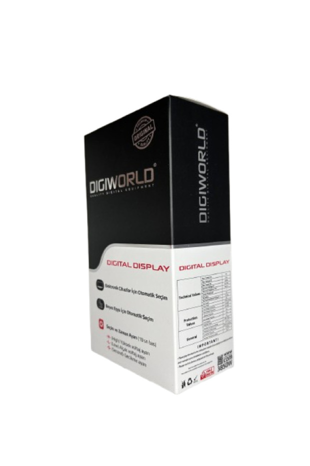 Digital Voltaj Ayarlı Priz Tekli - 6