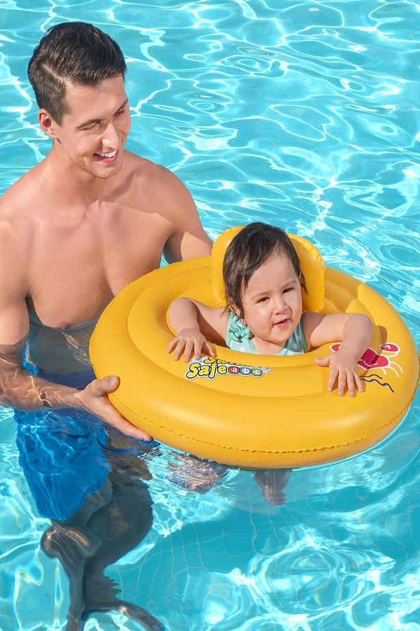 Swim Safe ABC™ WonderSplash™ Üçlü Simit Bebek Bot Binici 69 cm: Bebeğinizin Suyla İlk Güvenli Tanış - 4