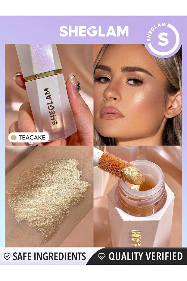 Glow Bloom Liquid Highlighter-Tea Cake - 1