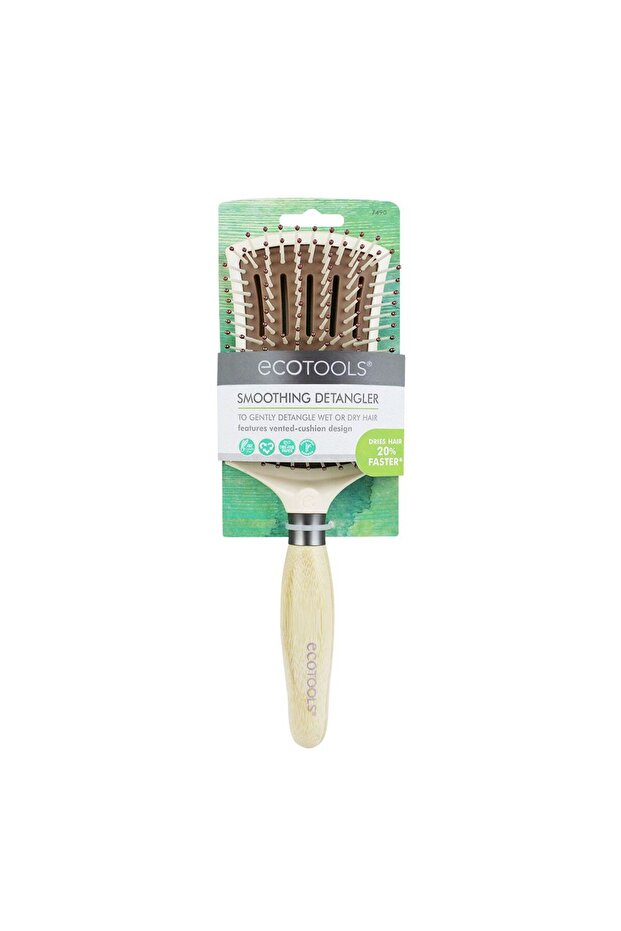Ecotools Wide Detangling and Smoothing Brush - 1