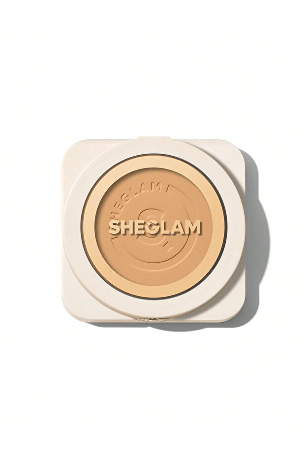 Skin-Focus High Coverage Powder Foundation-Sand