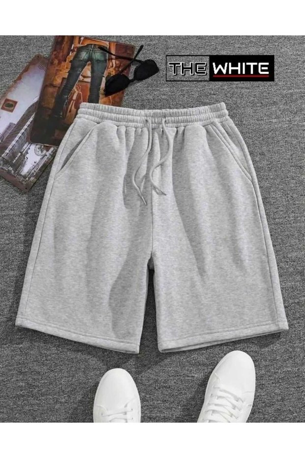 Men's Gray Sports Shorts