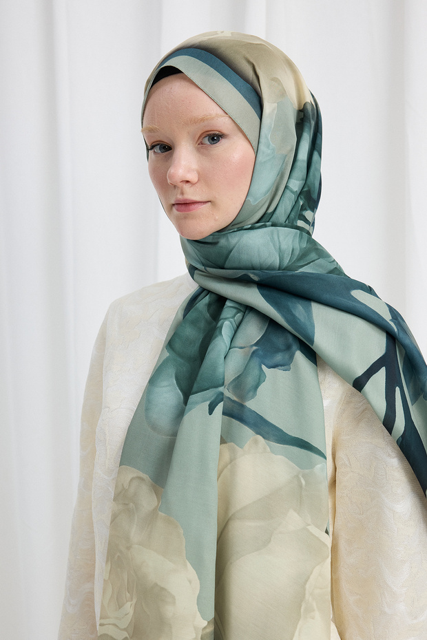 Scarf Lotus Soft Şal Collection - Mint - 4