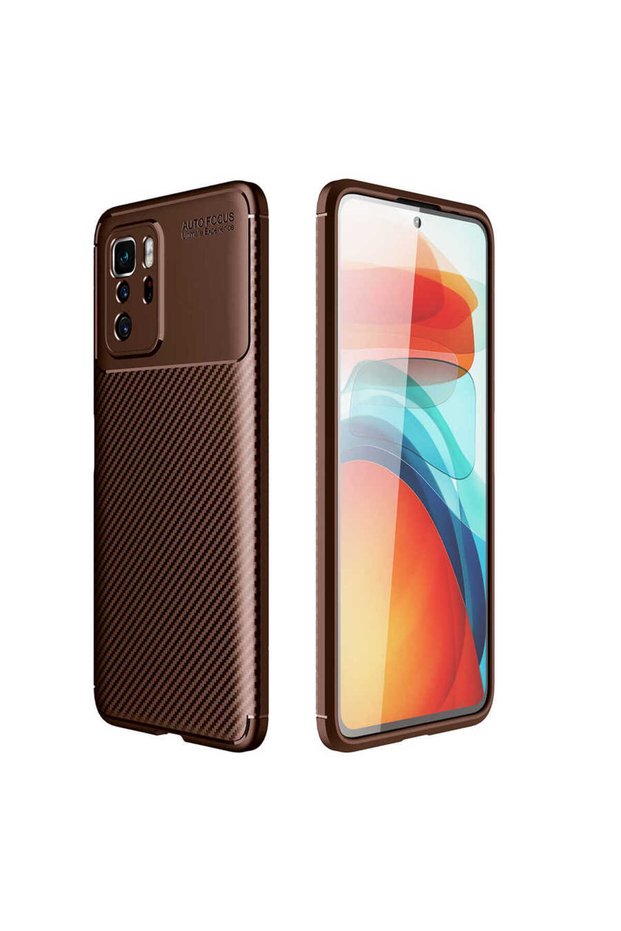 Poco X3 Gt Case Sys Silicone Cover - Brown