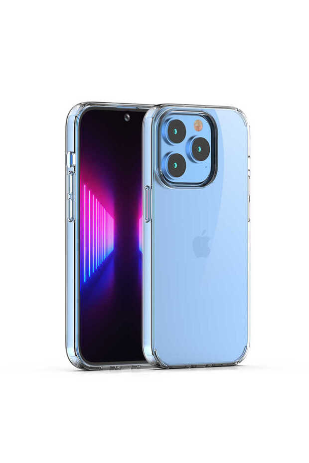 iPhone 14 Pro Max Compatible Sys Coss Case-Colorless - 5