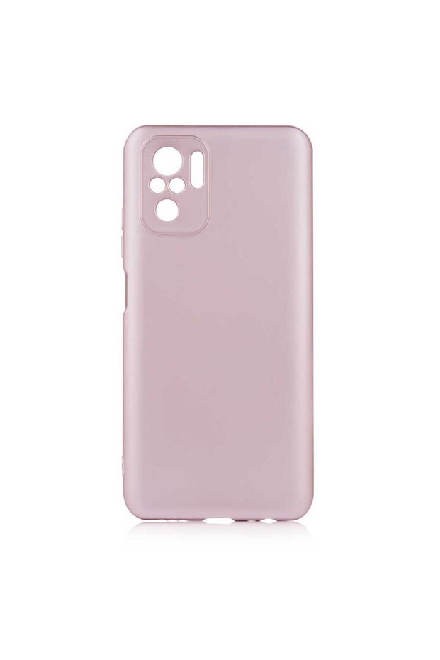 Redmi Note 10S Case Sys Premier Silicone Cover - Rose Gold