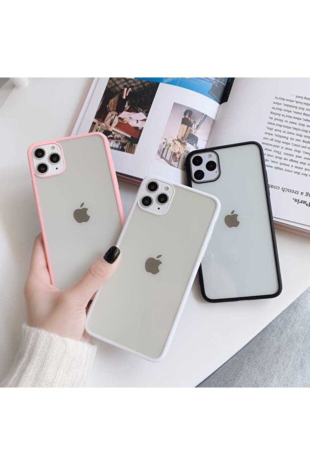 حافظة SYS Endi متوافقة مع هاتف iPhone 12 - أسود - 5