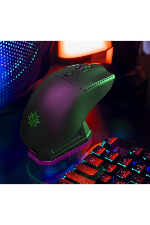 IMG-326MX Empousa Bluetooth+Wireless+Wired  Rechargeable 8000 Dpi 6D Macro Keys  Gaming Mouse - 8