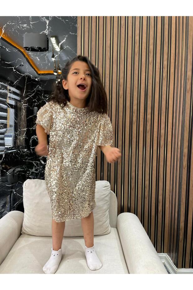 MİNELKA KIZ ÇOCUK ELBİSESİ - 5