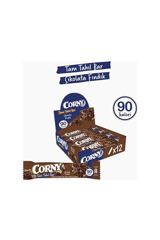 Çikolata Fındık Tam Tahıl Bar 20 g x 12 Adet - 3