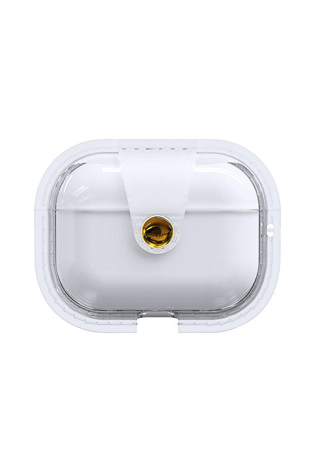 حافظة Air-Pods Pro 2 SYS Airbag 33 مقاومة للصدمات مغناطيسية - شفافة