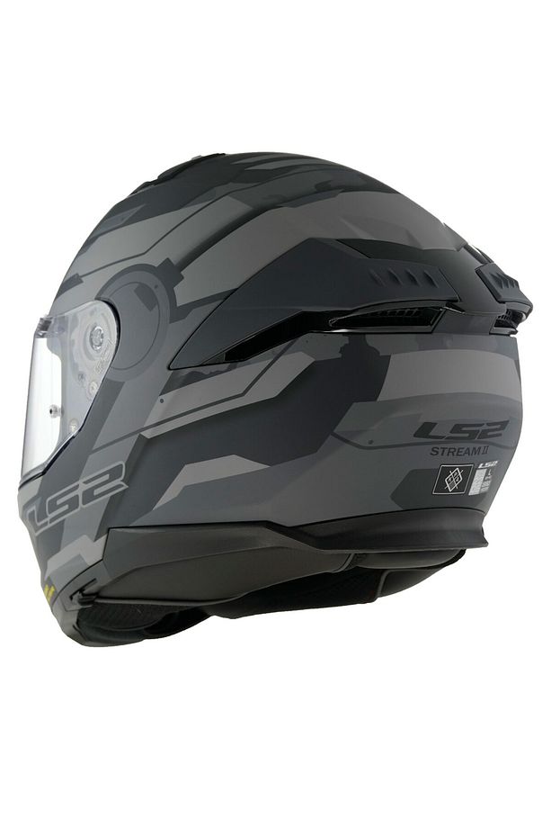 Stream 2 Shadow Mat Tıtanıum-gri Kask 2024 Üretim Yeni Sezon - 5