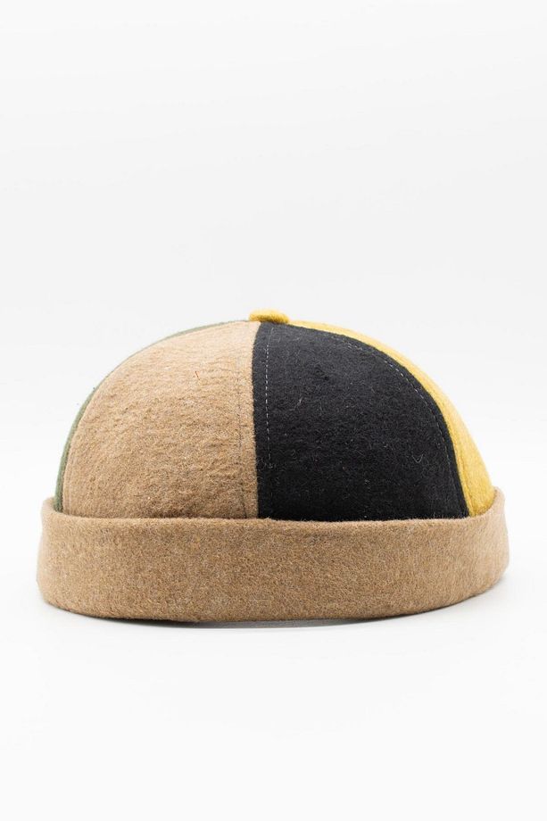Kışlık Çok Renkli Unisex Cap Patch Cap Docker Şapka - 4