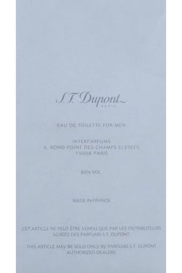 S.t. dupont essence pure for men - eau de toilette, 100 ml - 3