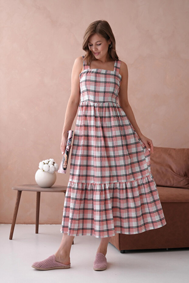 Rochie de vară țesută - 1