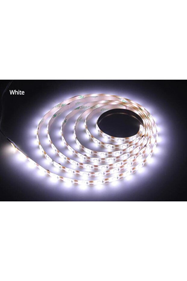 Usb Sensörlü Şerit Led/1 Metre/beyaz - 6