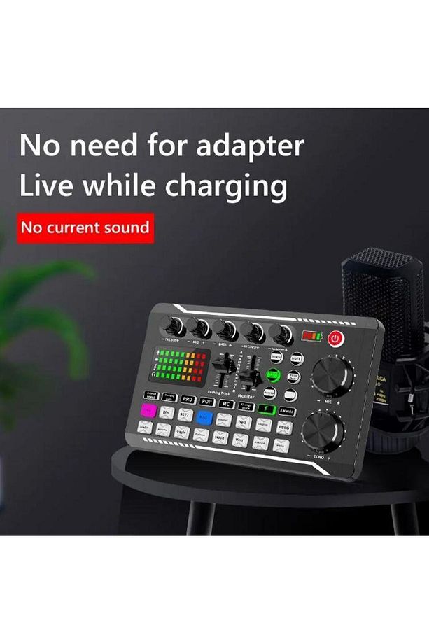 Stüdyo Ses Mikseri USB/MP3 XLR Mikrofon Bağlantısı New - 5