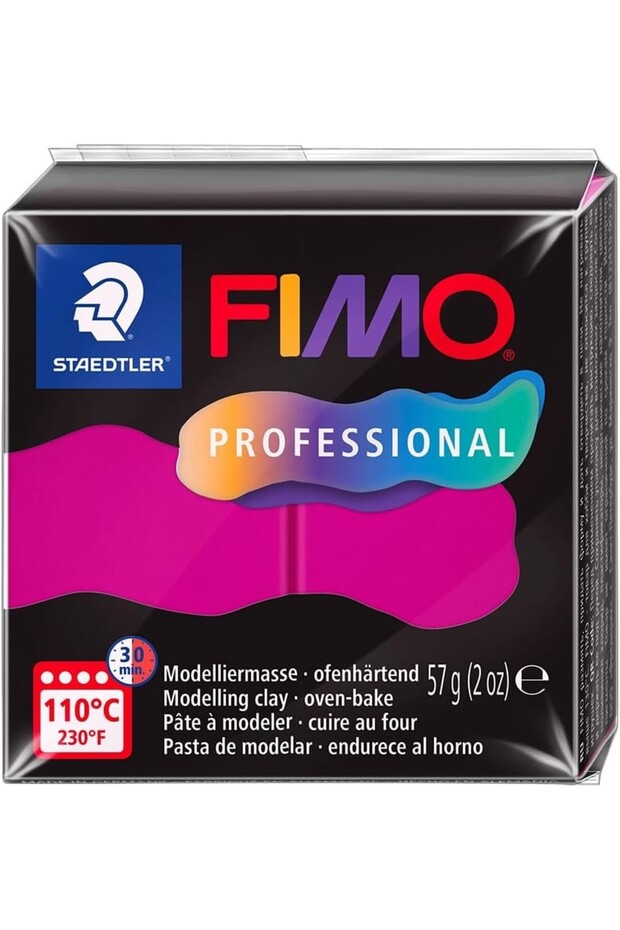 FIMO Professional Modeling Clay 57g Magenta