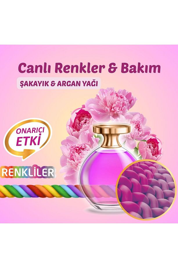Canlı Renkler Bakım Renkliler Sıvı Çamaşır Deterjanı 2,7 Litre 45 Yıkama - 3