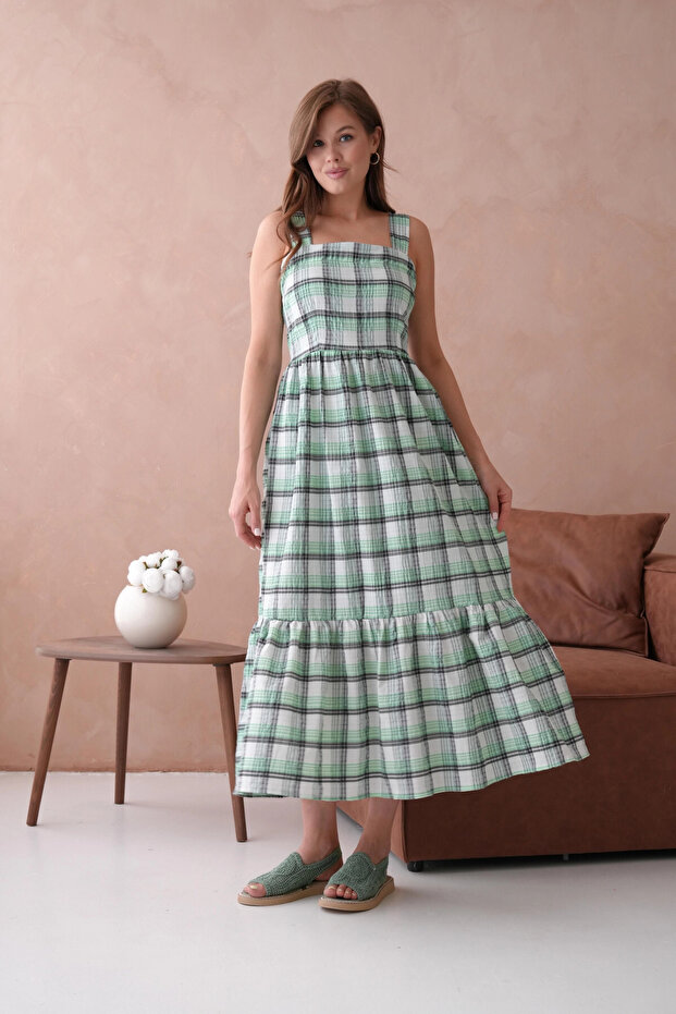 Rochie de vară țesută - 5