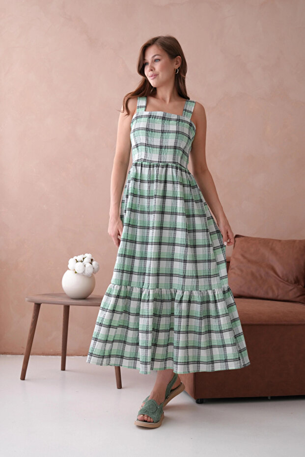 Rochie de vară țesută - 1