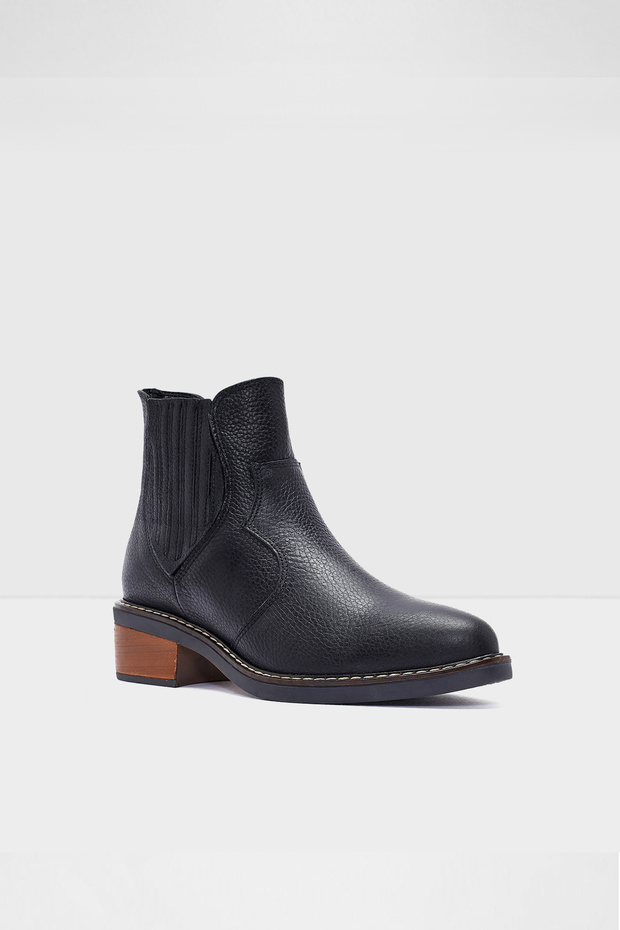 Leıce2-tr - Siyah Kadın Kovboy Botu - 4