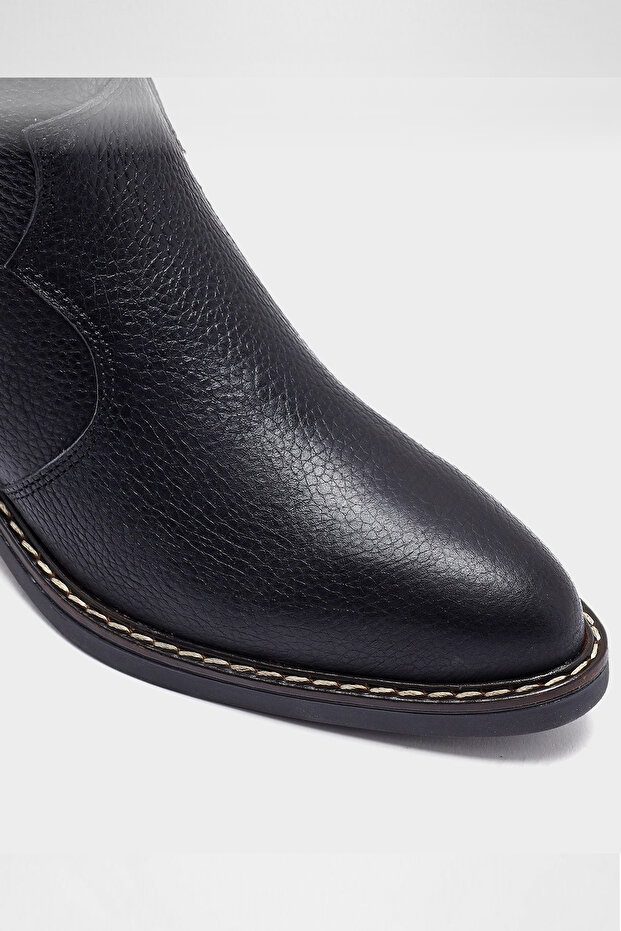 Leıce2-tr - Siyah Kadın Kovboy Botu - 5